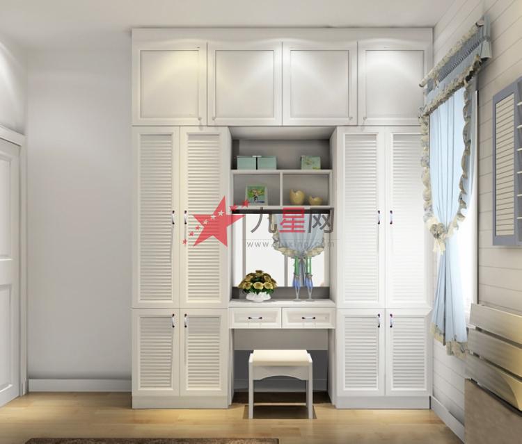 衣柜梳妆台组合设计图展示_设计图分享